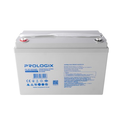 Акумуляторна батарея Prologix 12V 100AH (PL12-100GEL) GEL