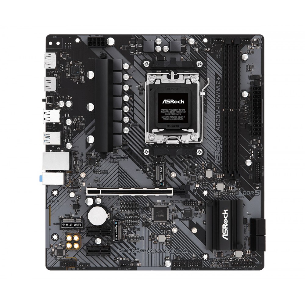 Материнська плата ASRock A620M-HDV/M.2+ Socket AM5