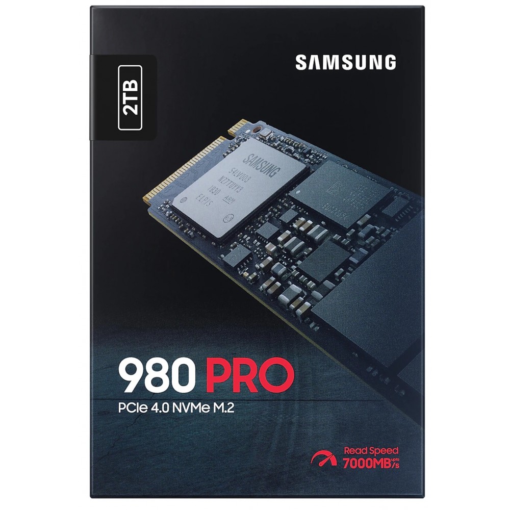 Накопитель SSD 2ТB Samsung 980 PRO M.2 2280 PCIe 4.0 x4 NVMe V-NAND MLC (MZ-V8P2T0BW)9