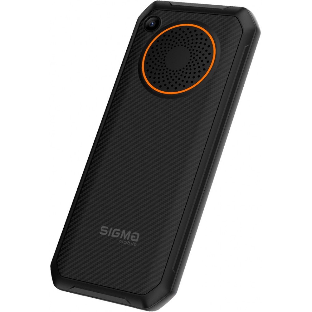 Мобiльний телефон Sigma mobile X-style 310 Force Type-C Dual Sim Black-Orange