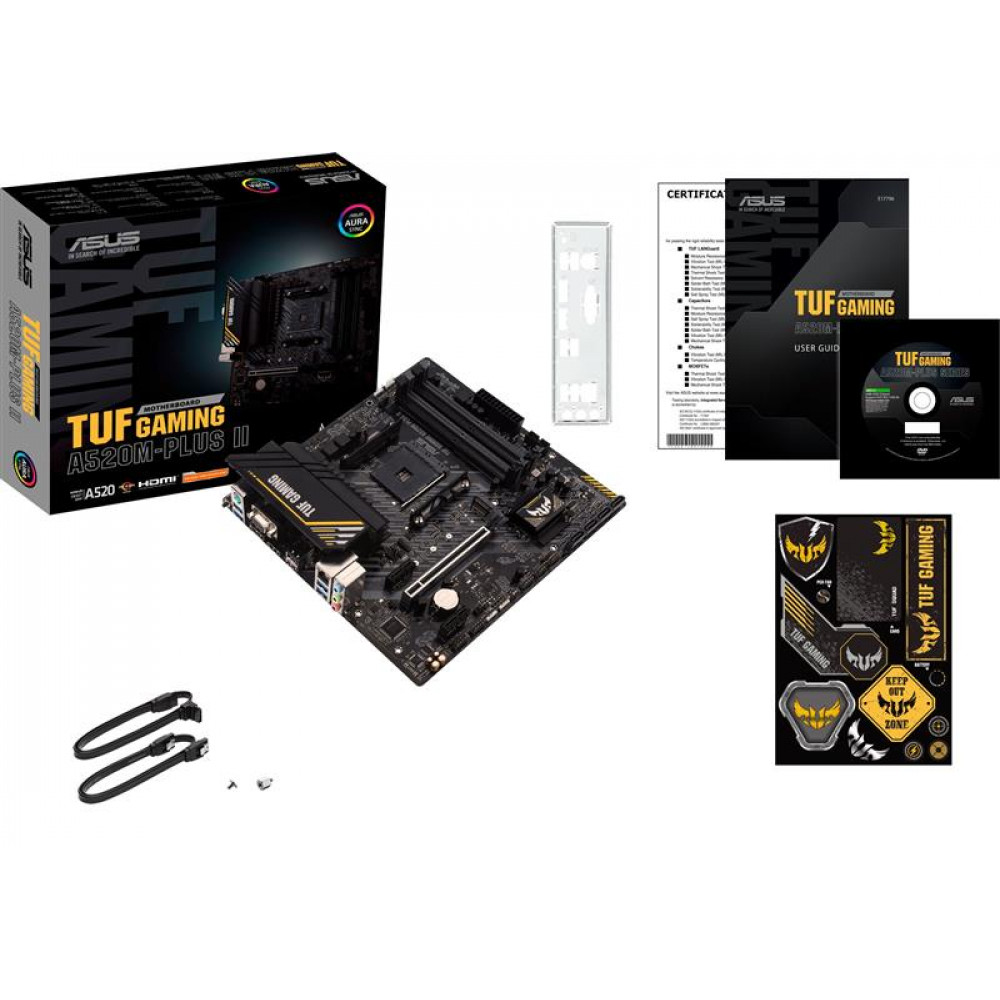 Материнская плата Asus TUF Gaming A520M-Plus II Socket AM4