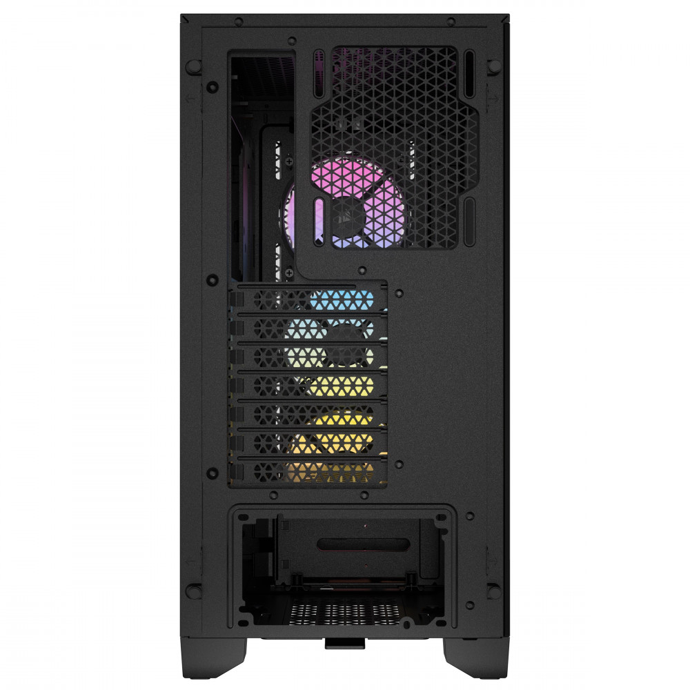 Корпус Corsair 3000D RGB Tempered Glass Black (CC-9011255-WW) без БП