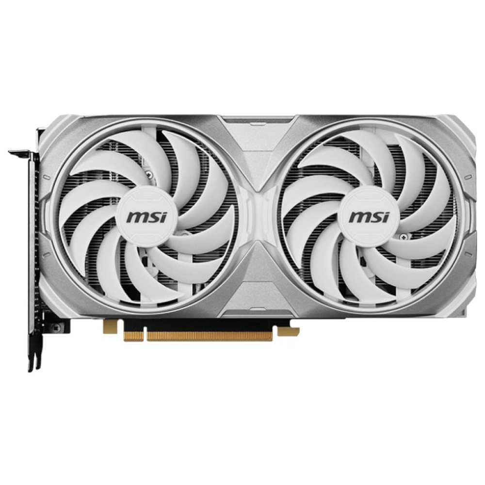 Видеокарта GF RTX 4070 Super 12GB GDDR6X Ventus 2X White OC MSI (GeForce RTX 4070 SUPER 12G VENTUS 2X WHITE OC)
