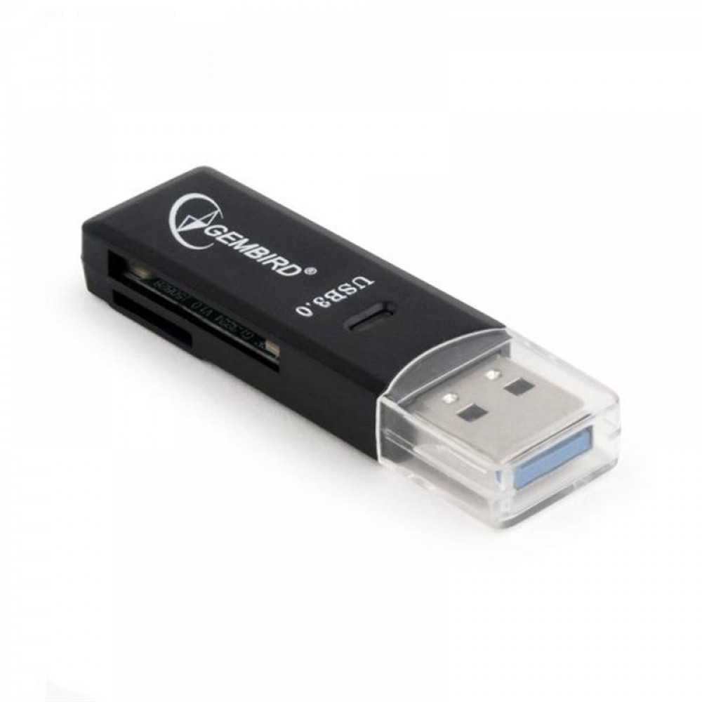 Кардидер Gembird USB3.0 UHB-CR3-01 Black