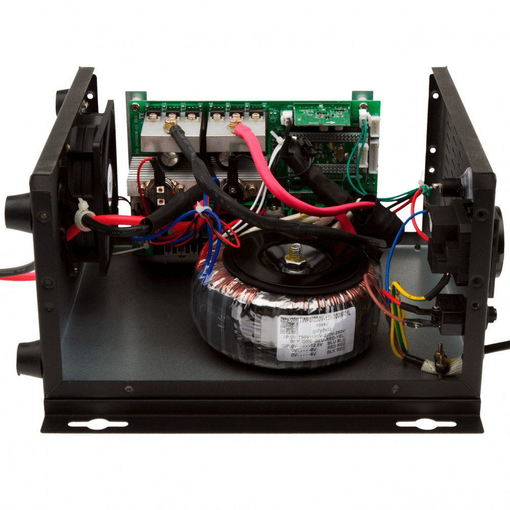 ДБЖ LogicPower LPY-W-PSW-500VA+ (350Вт)5A/10A, Lin.int., AVR, 1 x евро, LCD, метал, з правильною синусоїдою 12V, настінний