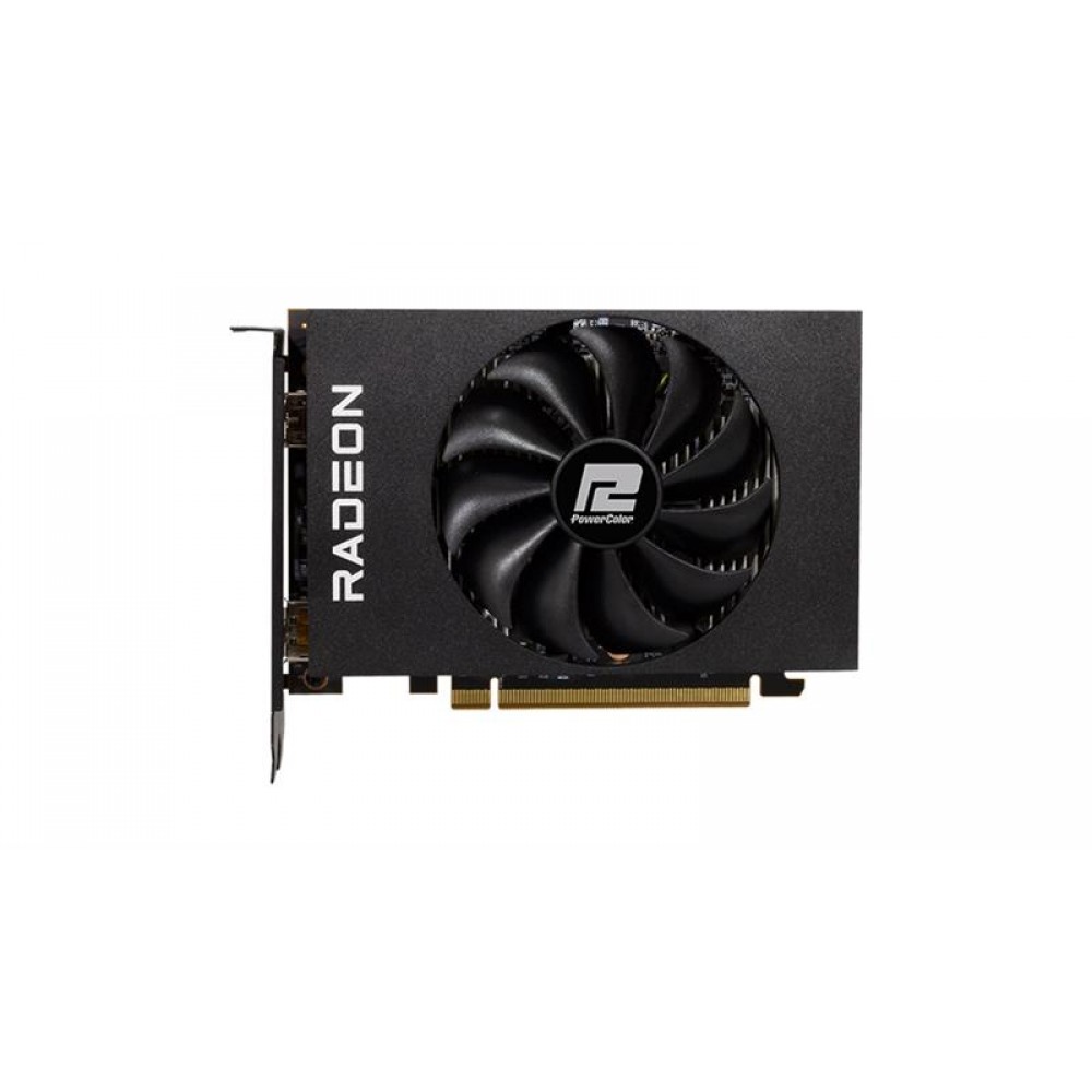 Відеокарта AMD Radeon RX 6400 4GB GDDR6 ITX PowerColor (AXRX 6400 4GBD6-DH)