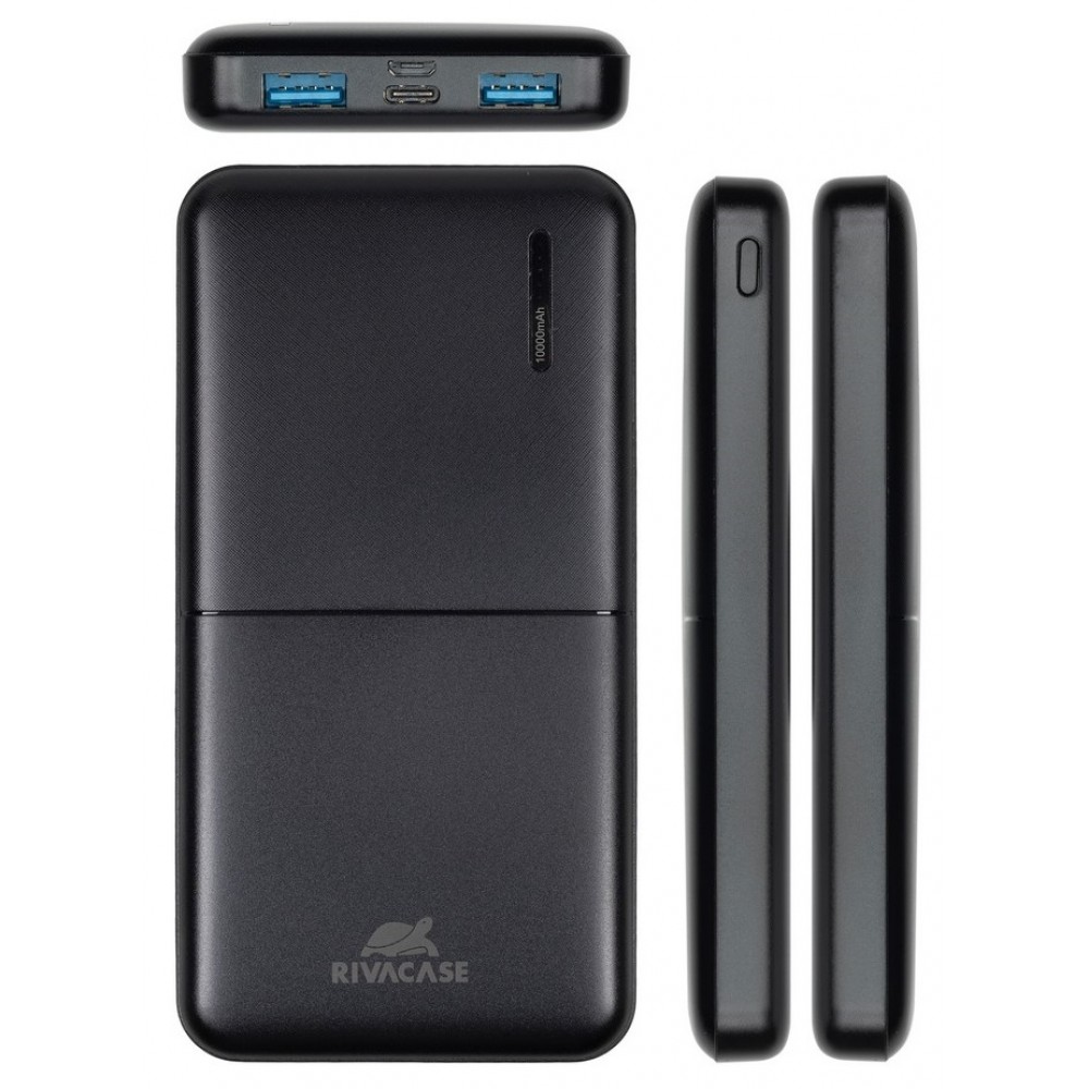 Power Bank Rivacase Rivapower 10000mAh Black (VA2532)