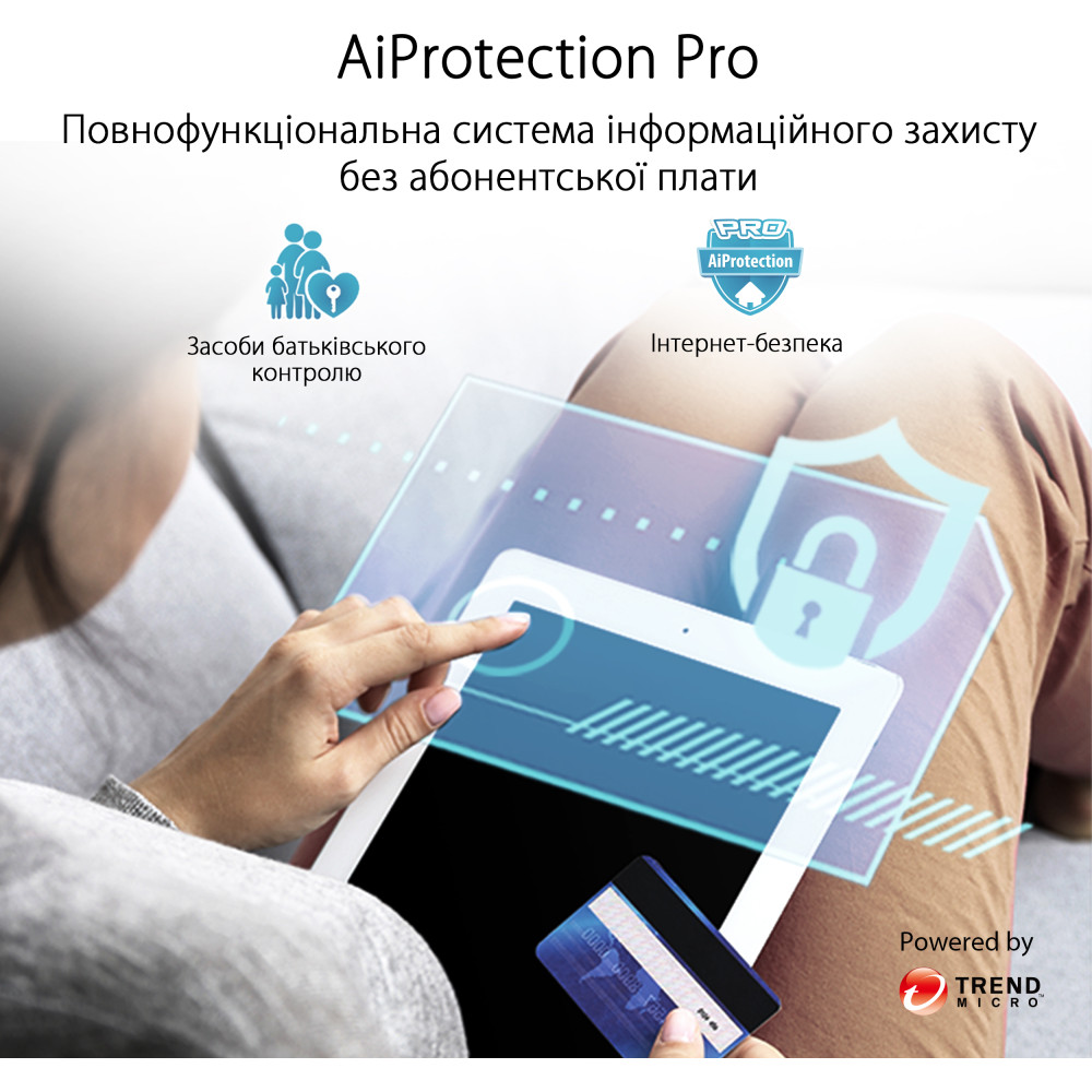 Роутер ASUS ZenWiFi AX Hybrid (XP4) 1PK White