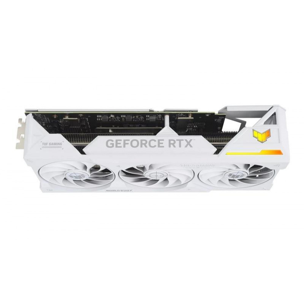 Видеокарта GF RTX 4070 Ti Super 16GB GDDR6X TUF Gaming BTF White Asus (TUF-RTX4070TIS-16G-BTF-WHITE)