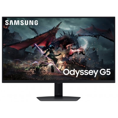 Монiтор Samsung 32" Odyssey G5 LS32DG500 (LS32DG500EIXCI) IPS Black 180Hz