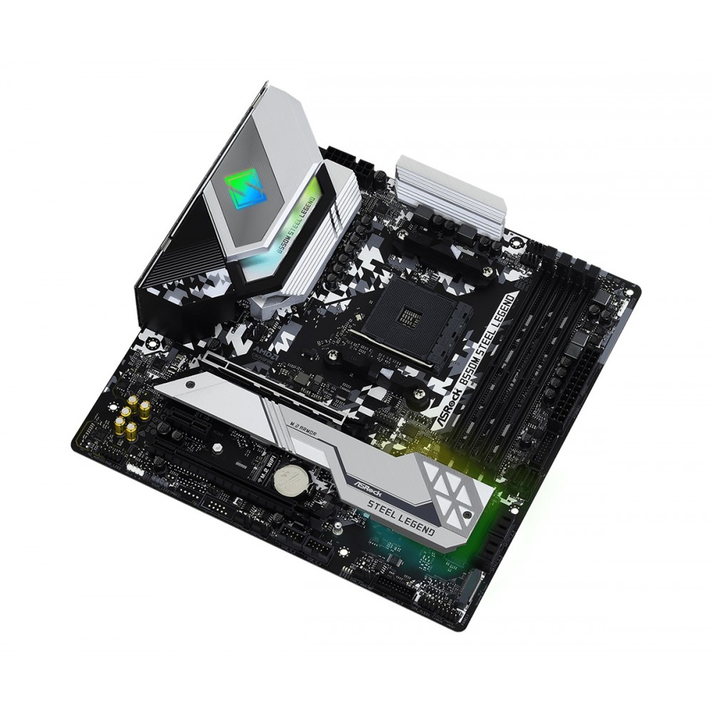 Материнська плата ASRock B550M Steel Legend Socket AM4