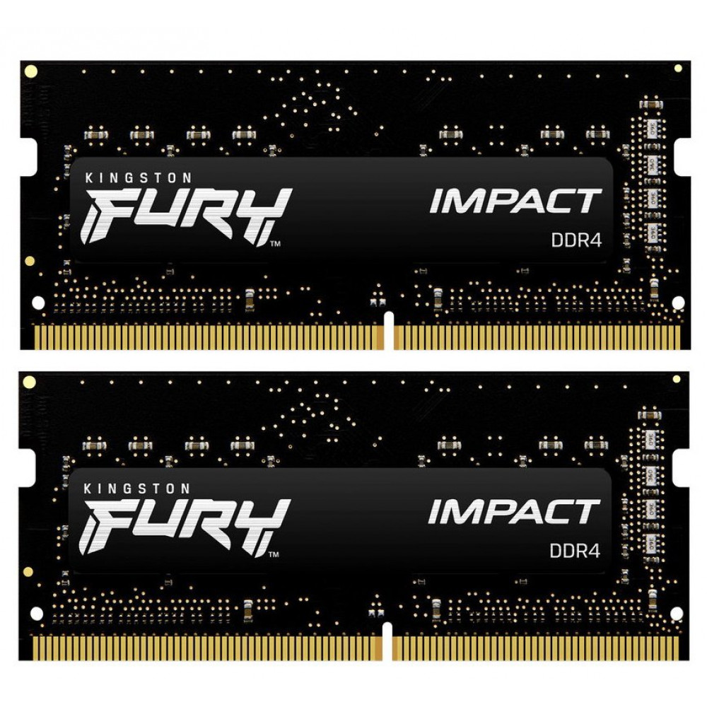 Модуль памяти SO-DIMM 2x8GB/2666 DDR4 Kingston Fury Impact (KF426S15IBK2/16)