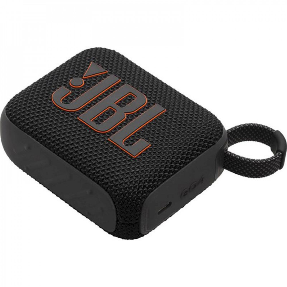 Акустическая система JBL GO 4 Black (JBLGO4BLK)