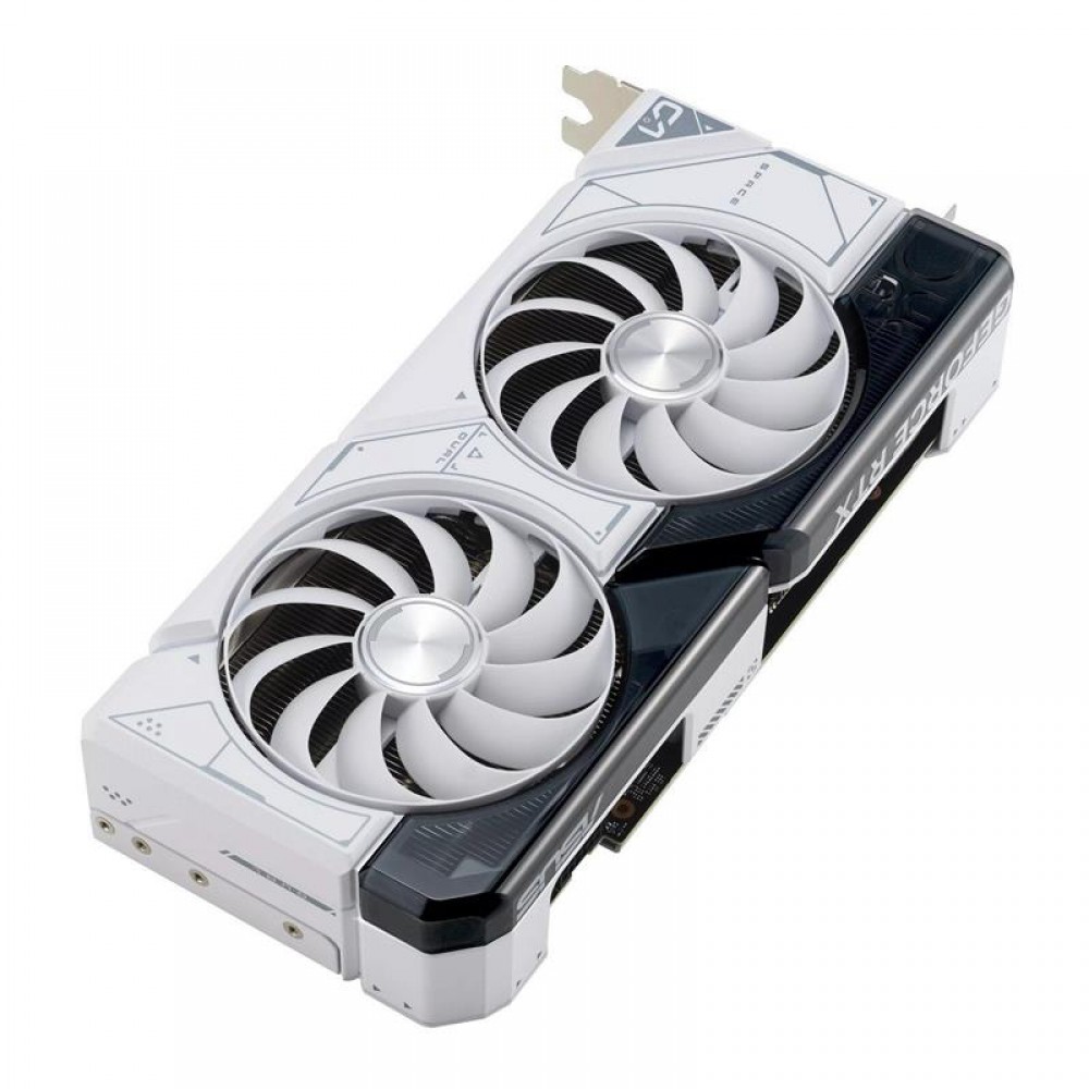 Видеокарта GF RTX 4070 Super 12GB GDDR6X Dual OC White Asus (DUAL-RTX4070S-O12G-WHITE)