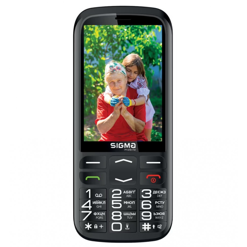 Мобільний телефон Sigma mobile Comfort 50 Optima Type-C Dual Sim Black (4827798122310)