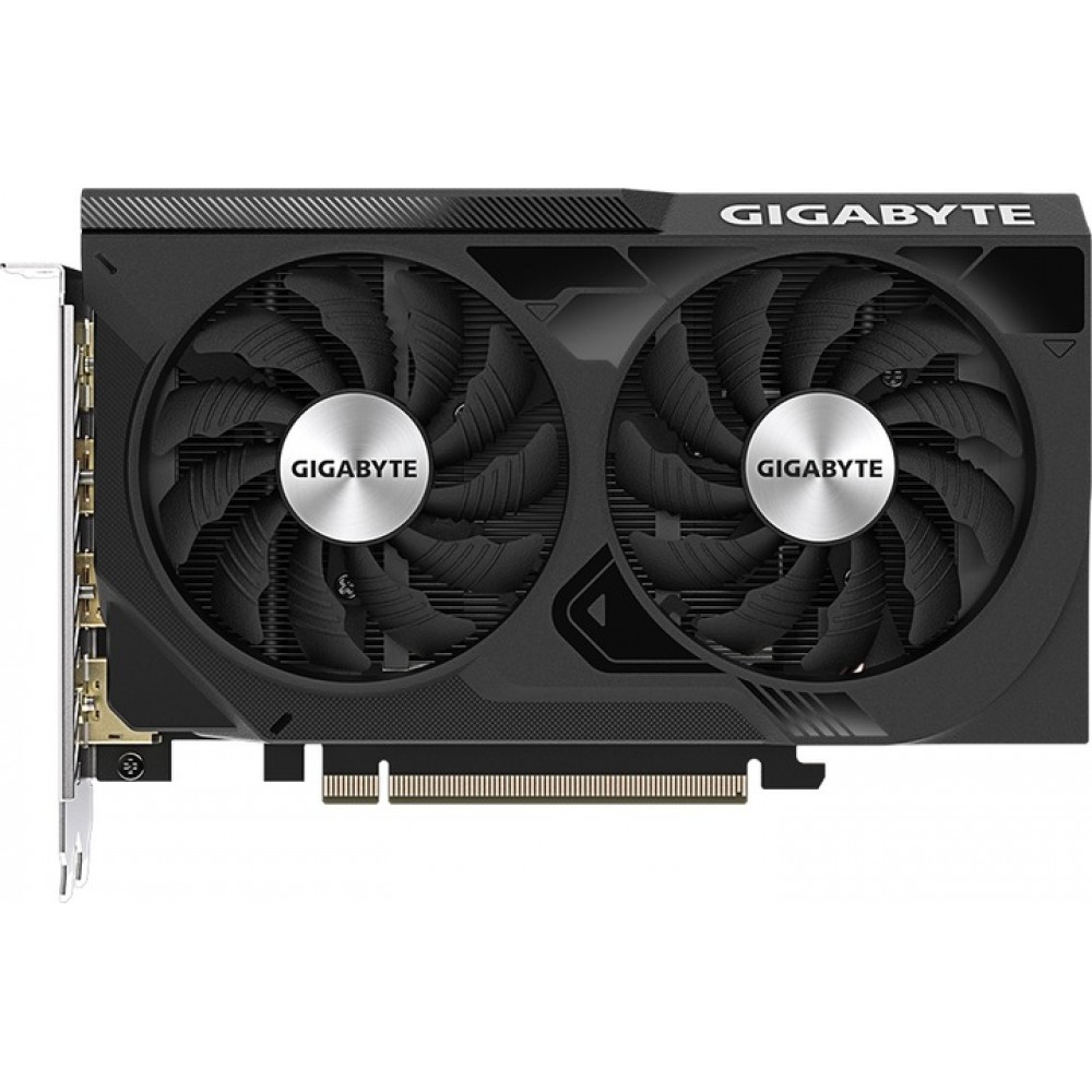 Видеокарта GF RTX 4060 8GB GDDR6 Windforce OC Gigabyte (GV-N4060WF2OC-8GD)