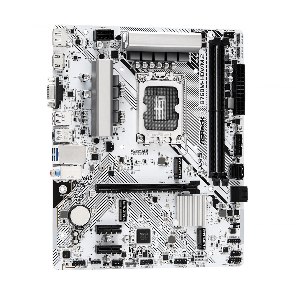 Материнская плата ASRock B760M-HDV/M.2 Socket 1700