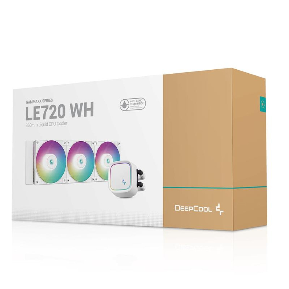 Система водяного охлаждения DeepCool LE720 WH (R-LE720-WHAMMN-G-1)