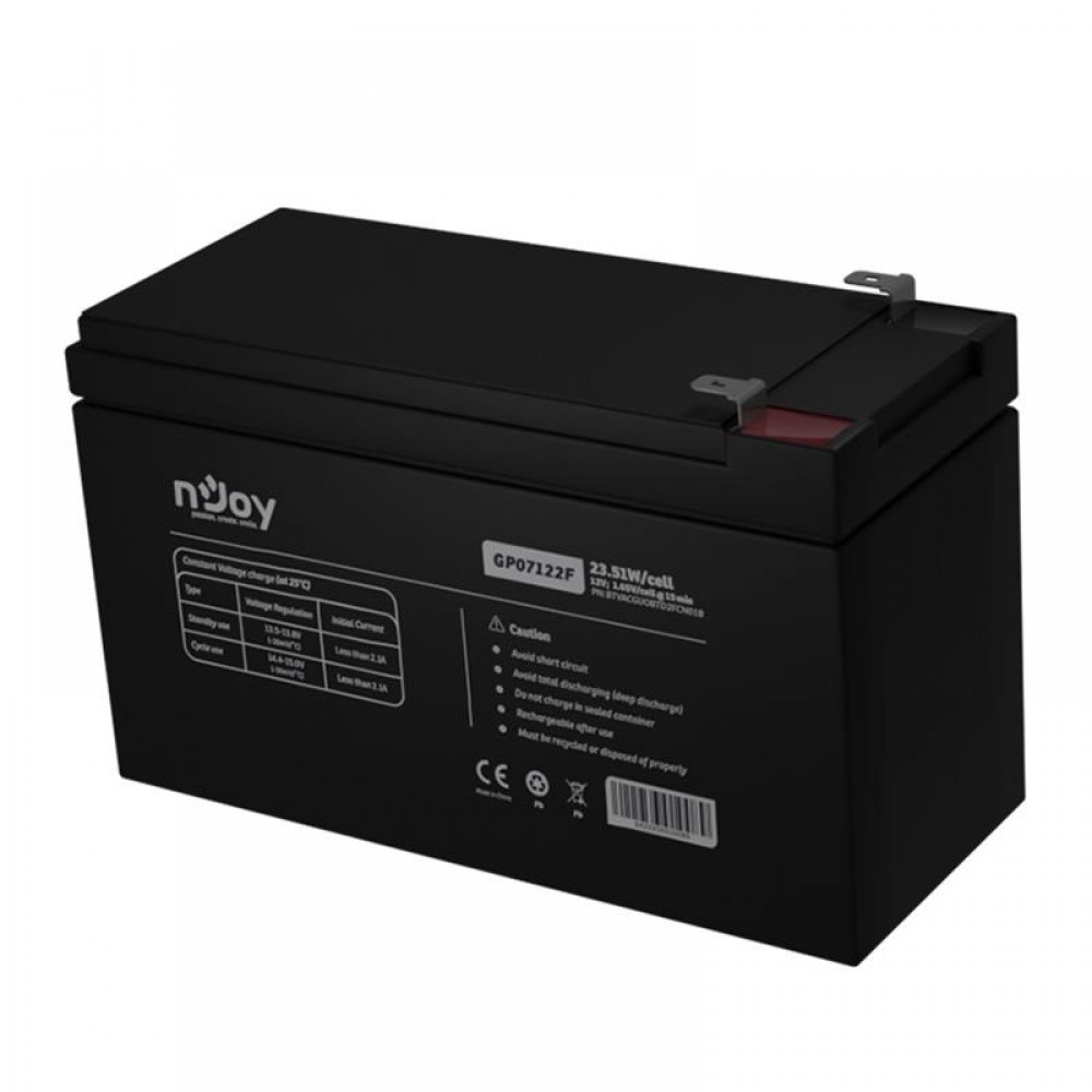 Акумуляторна батарея Njoy GP07122F 12V (BTVACGUOBTD2FCN01B) VRLA