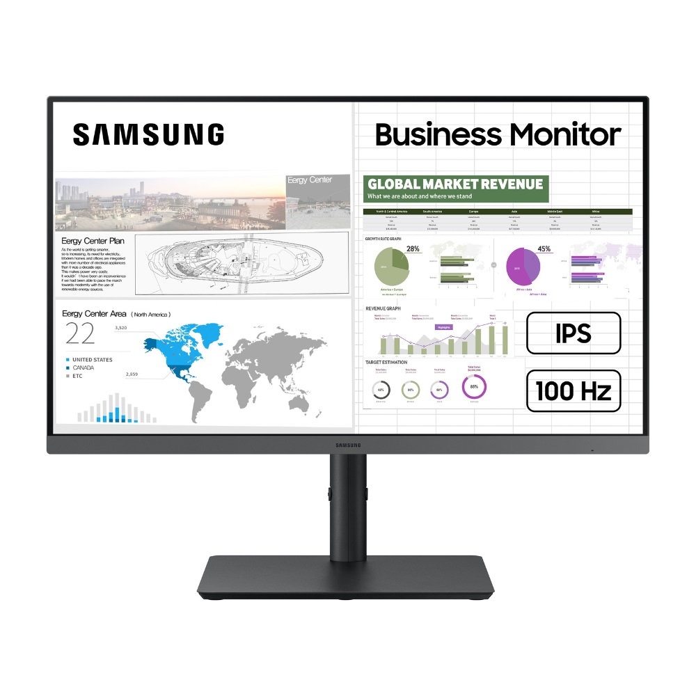Монитор Samsung 24" LS24C430G (LS24C430GAIXCI) IPS Black