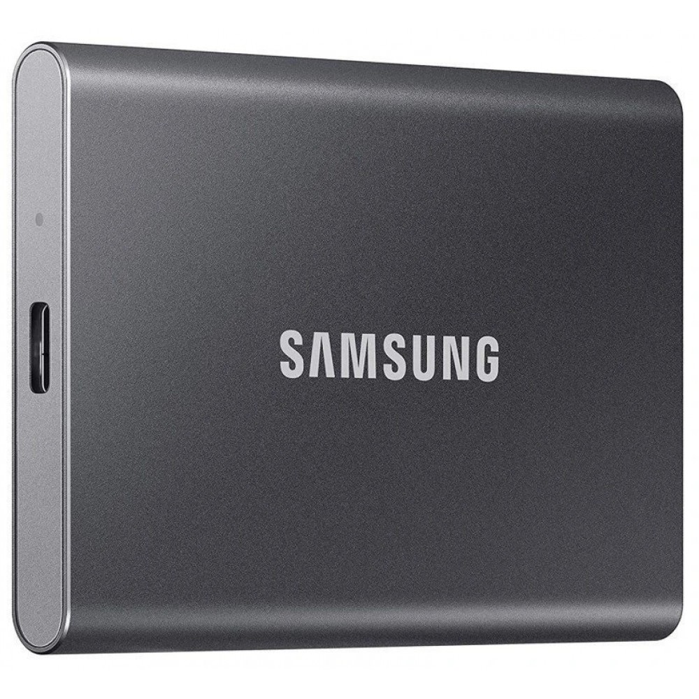 Накопичувач зовнішній SSD 2.5" USB 2.0TB Samsung T7 Titan Gray (MU-PC2T0T/WW)