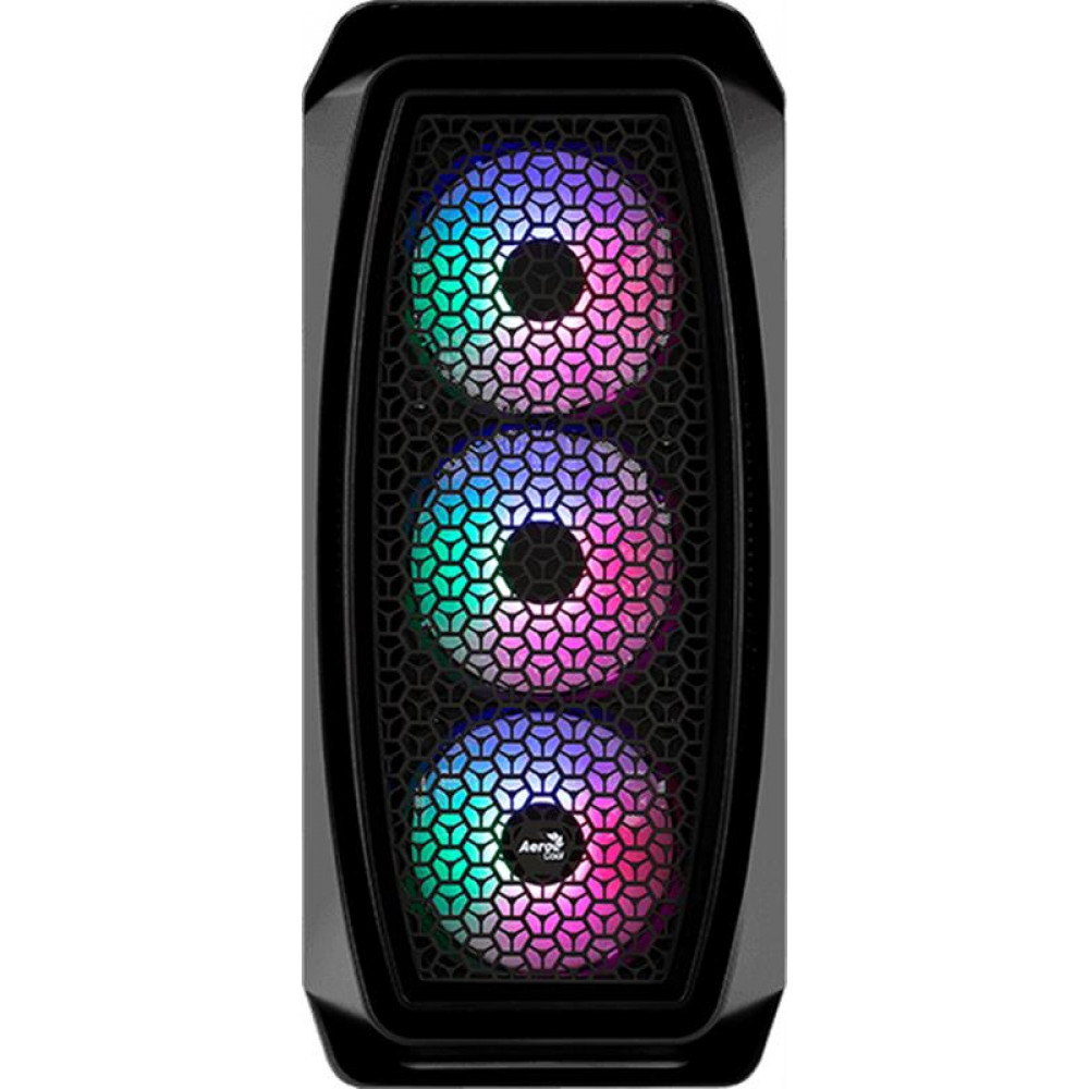 Корпус AeroCool Aero One Mini Frost-G-BK-v1 (ACCS-PB18043.11) Black без БЖ