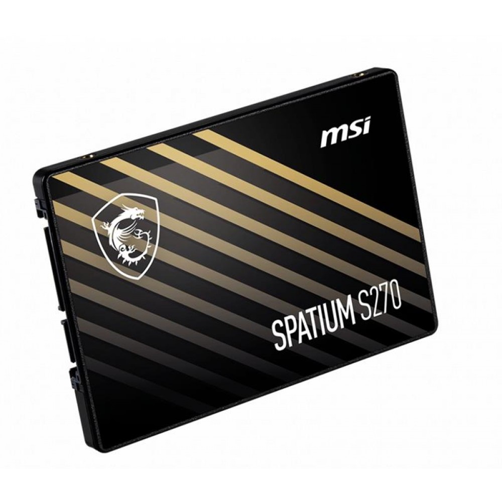 Накопичувач SSD 480GB MSI Spatium S270 2.5" SATAIII 3D TLC (S78-440E350-P83)