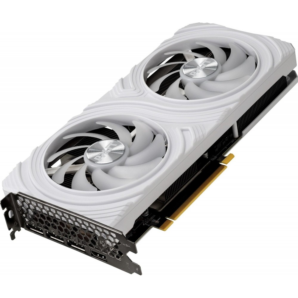 Відеокарта GF RTX 4060 Ti 8GB GDDR6 White Palit (NE6406T019P1-1048L)