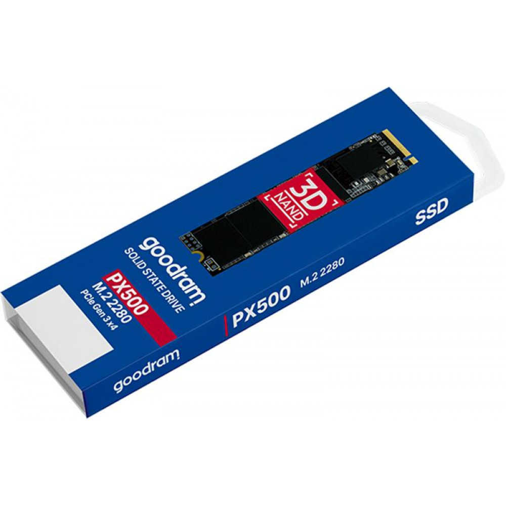 Накопитель SSD 256GB GOODRAM PX500 G.2 M.2 2280 PCIe 3.0 x4 NVMe 3D TLC (SSDPR-PX500-256-80-G2)