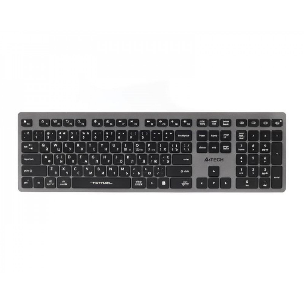 Клавиатура беспроводная A4Tech FBX50C Grey