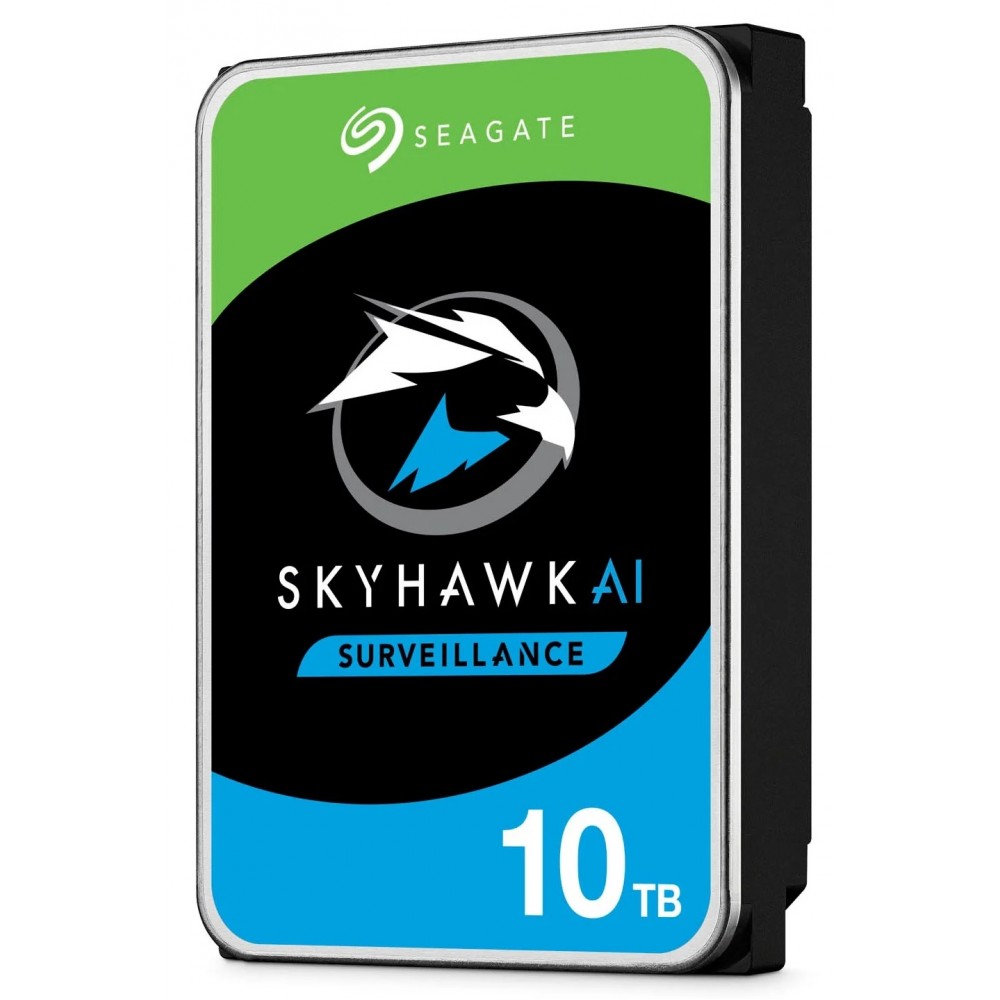 Накопитель HDD SATA 10.0TB Seagate SkyHawk Al Surveillance 256MB (ST10000VE001)