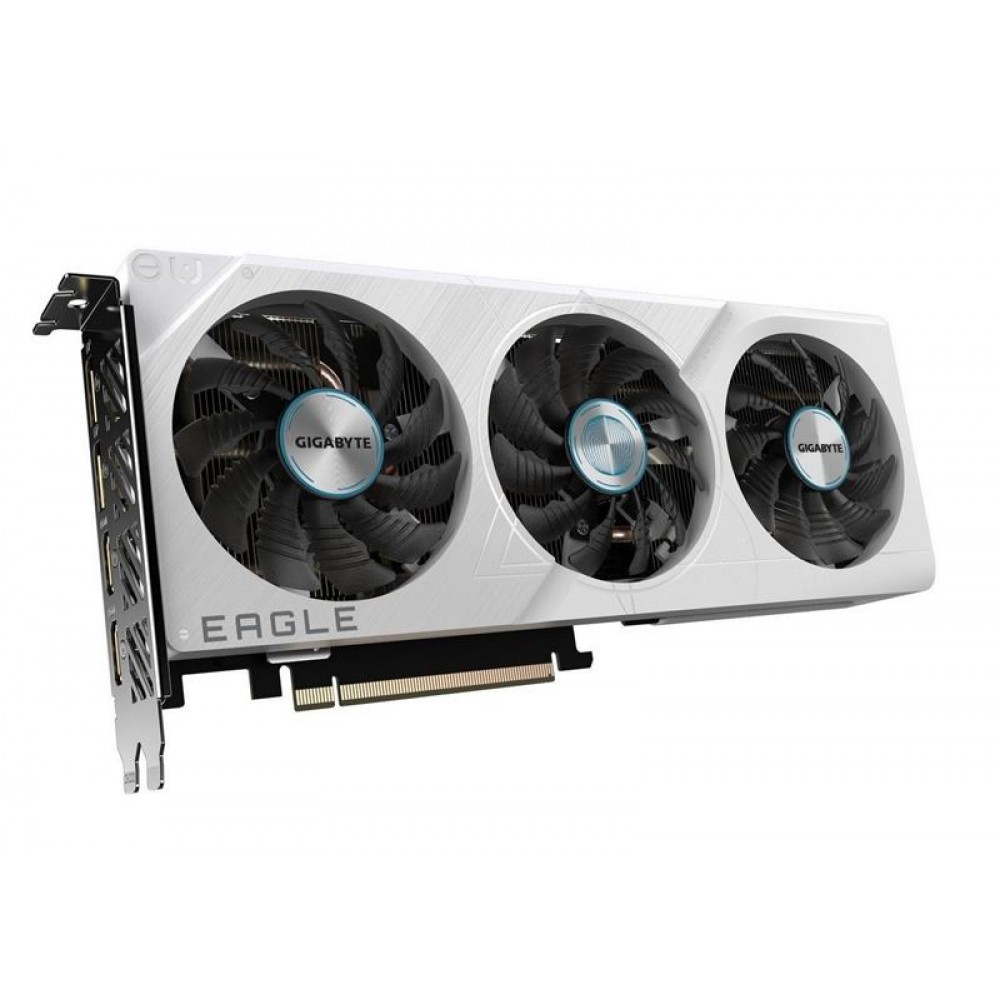 Видеокарта GF RTX 4060 Ti 8GB GDDR6 Eagle OC Ice Gigabyte (GV-N406TEAGLE OC ICE-8GD)