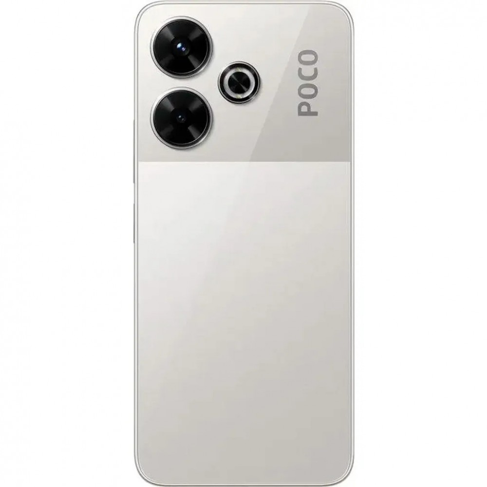 Смартфон Xiaomi Poco M6 4G 8/256GB Silver-EU