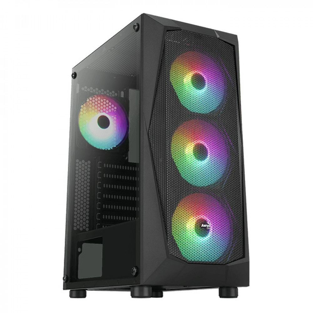 Корпус AeroCool Falcon-G-BK-v2 (ACCM-PV41143.11) Black без БП