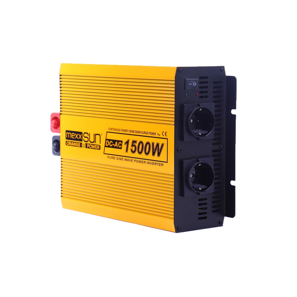 Инвертор напряжения Mexxsun YX-1500W-S, 12V/220V, 1500W (29180)