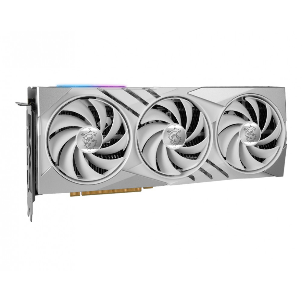 Видеокарта GF RTX 4060 Ti 16GB GDDR6 Gaming X Slim White MSI (GeForce RTX 4060 Ti GAMING X SLIM WHITE 16G)