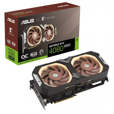Видеокарта GF RTX 4080 Super 16GB GDDR6X OC Asus (RTX4080S-O16G-NOCTUA)