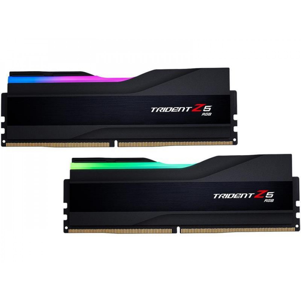 Модуль памяти DDR5 2x16GB/6400 G.Skill Trident Z5 RGB Black (F5-6400J3239G16GX2-TZ5RK)
