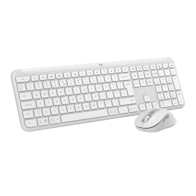 Комплект (клавіатура, миша) бездротовий Logitech Signature Slim Combo MK950 OffWhite (920-012491)