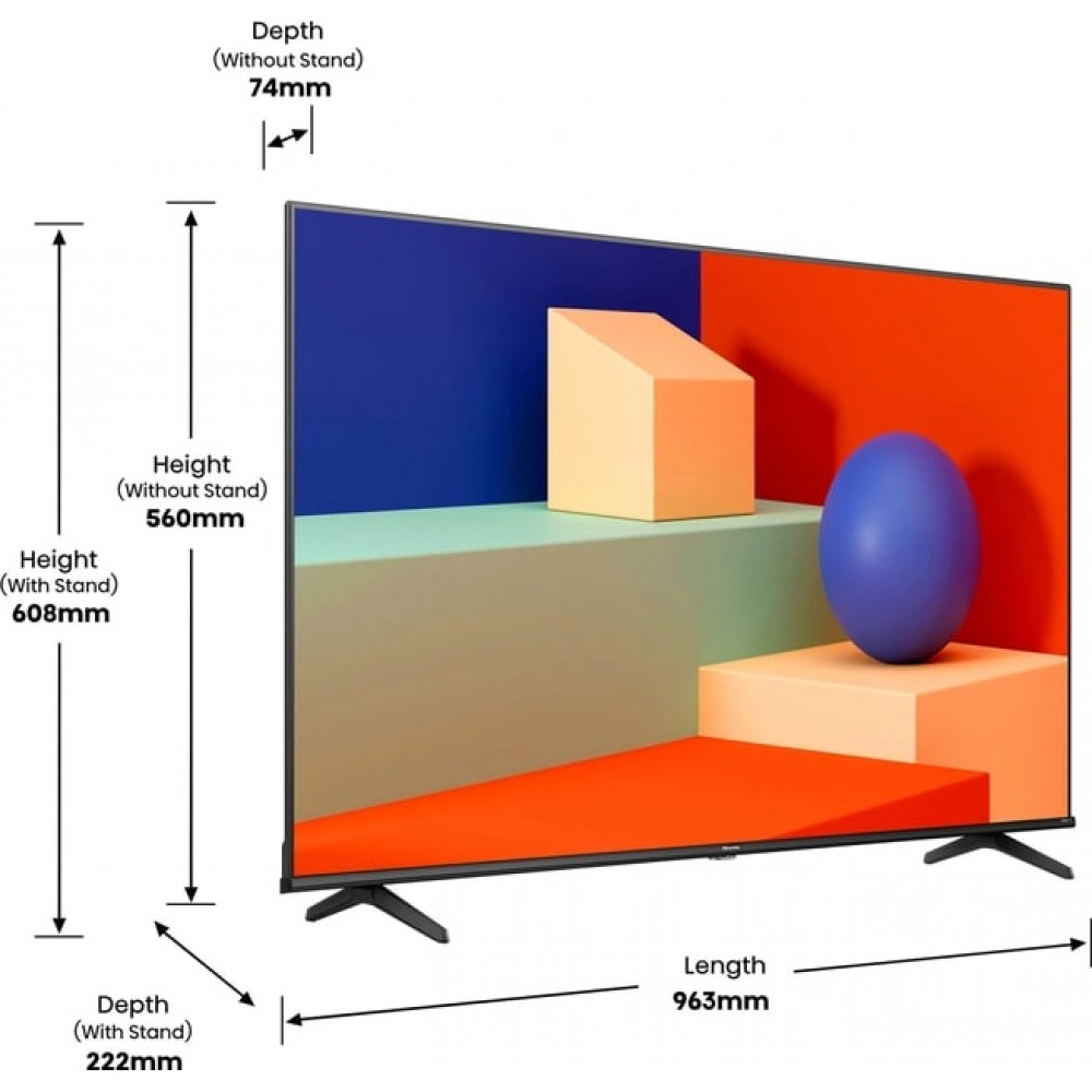 Телевизор Hisense 43A6K