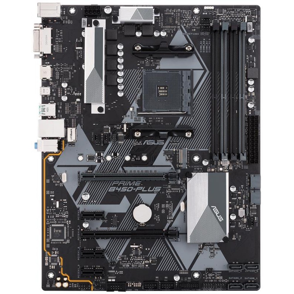 Материнська плата Asus Prime B450-Plus Socket AM4