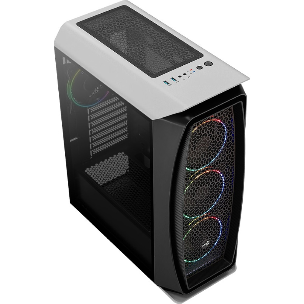 Корпус AeroCool Aero One Eclipse-G-WT-v1 (ACCM-PB17143.21) White без БП