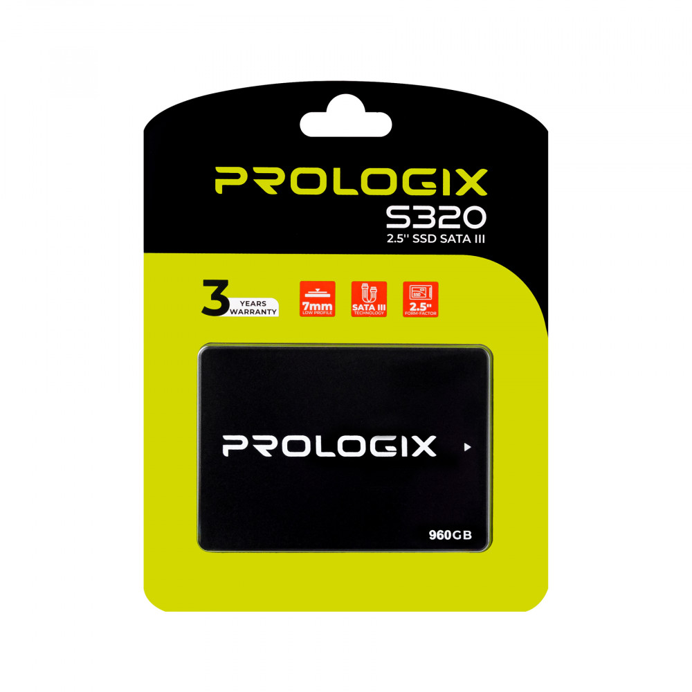 Накопитель SSD 960GB Prologix S320 2.5" SATAIII TLC (PRO960GS320)