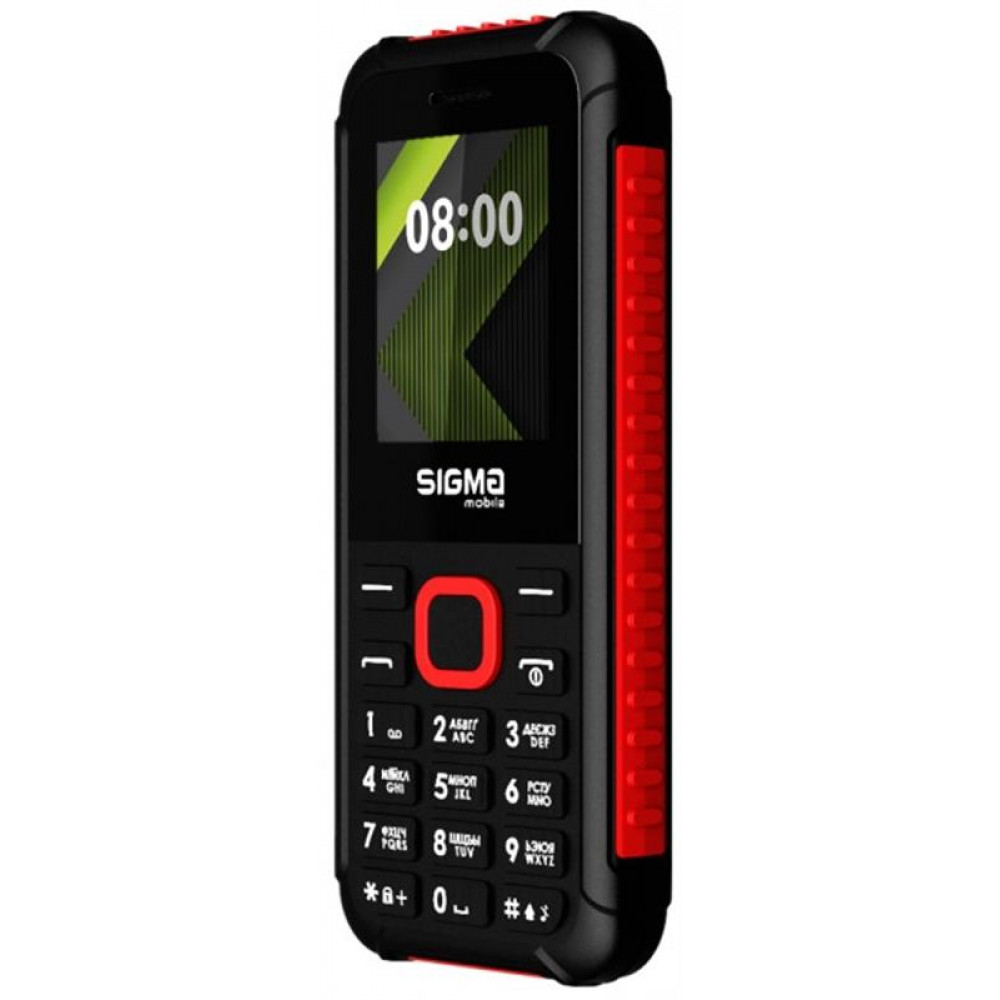 Мобiльний телефон Sigma mobile X-style 18 Track Dual Sim Black/Red