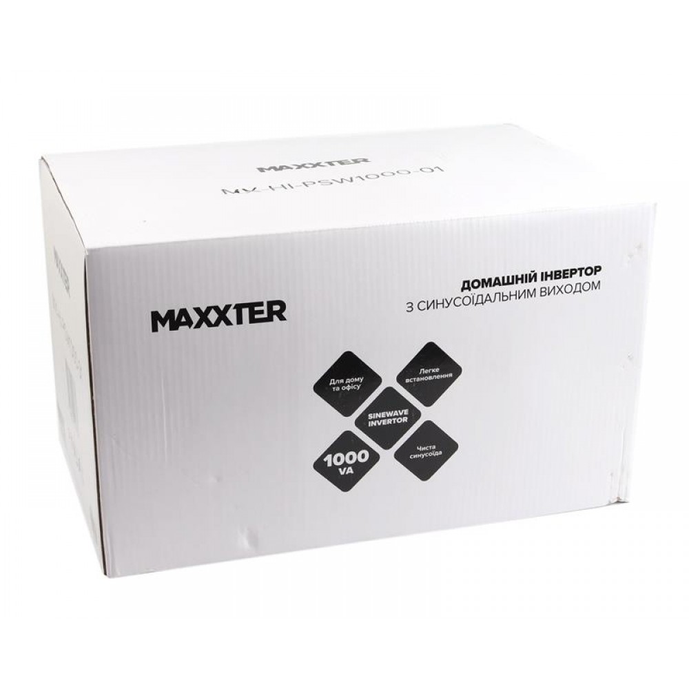 ИБП Maxxter MX-HI-PSW1000-01 1000VA