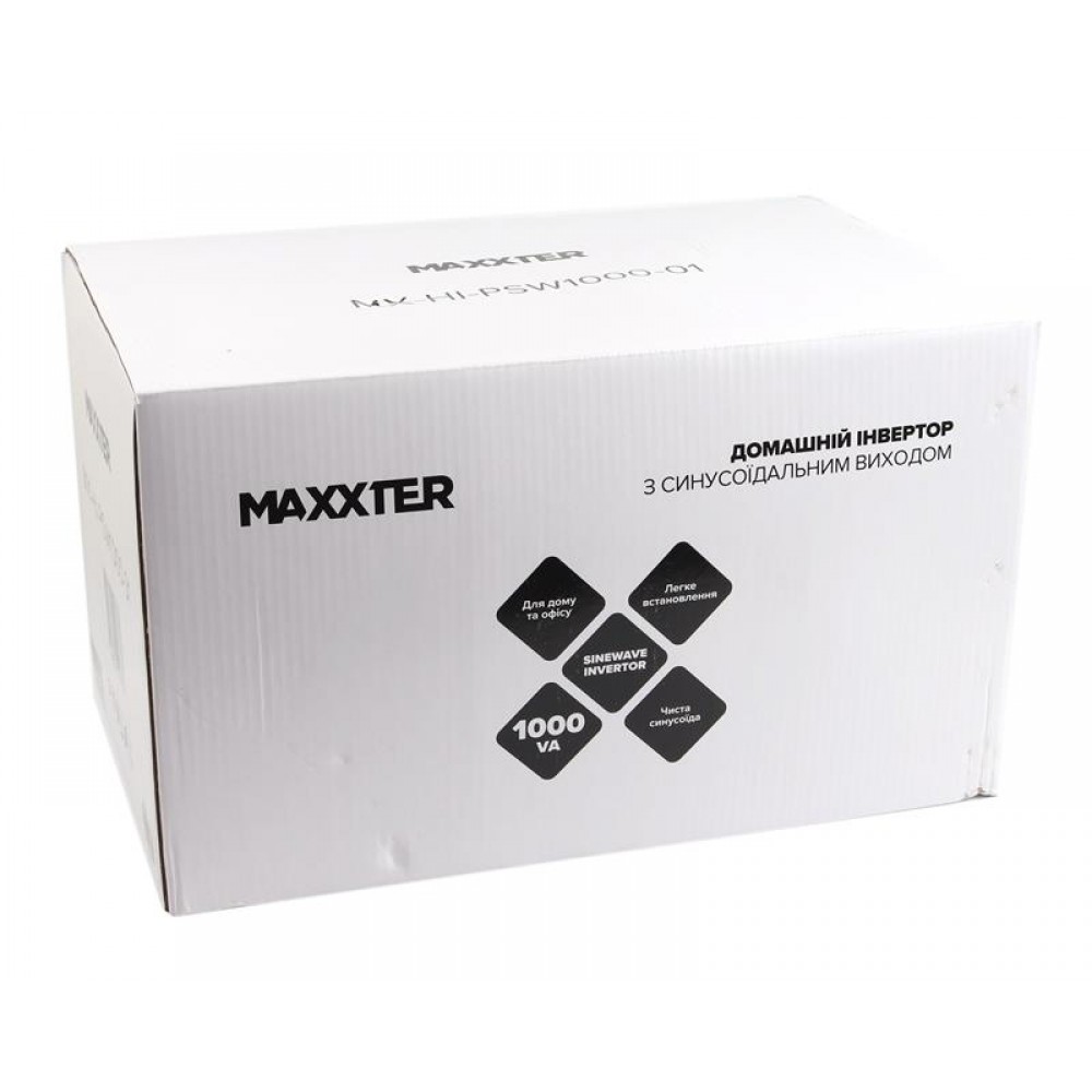 ДБЖ Maxxter MX-HI-PSW1000-01 1000VA