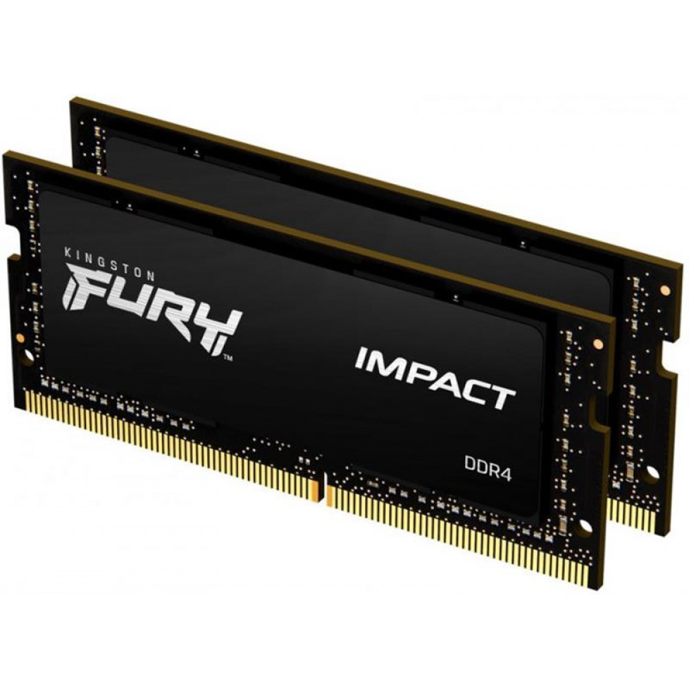 Модуль памяти SO-DIMM 2x16GB/2666 DDR4 Kingston Fury Impact (KF426S15IB1K2/32)