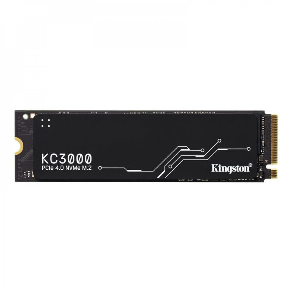 Накопитель SSD 512GB Kingston KC3000 M.2 2280 PCIe 4.0 x4 NVMe 3D TLC (SKC3000S/512G)