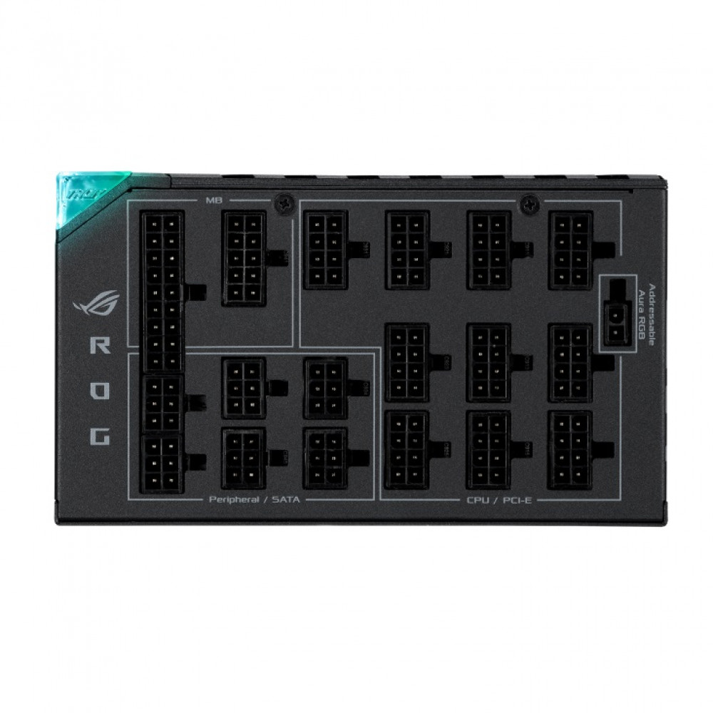 Блок питания Asus ROG Thor 1600W 80 Plus Titanium Aura OLED (90YE00K0-B0NA00)
