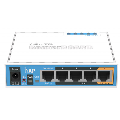 Маршрутизатор MikroTik hAP (RB951Ui-2nD)